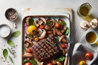 Effortless Sheet Pan Steak & Mushrooms: Bold Beef Flavor
