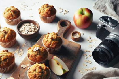 Wholesome Oatmeal Apple Muffins: A Nutritious Delight
