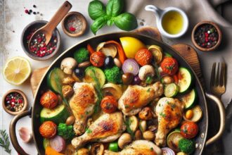 Savor Italian Chicken Skillet: Easy One-Pot Flavor Feast