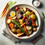 Hearty Savory Beef Stew with Rustic Root Vegetables Delight