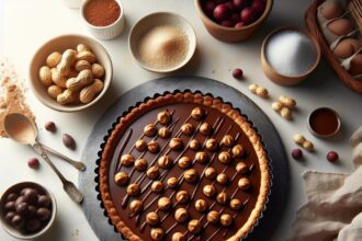 Indulgent Decadent Chocolate Peanut Butter Tart Recipe