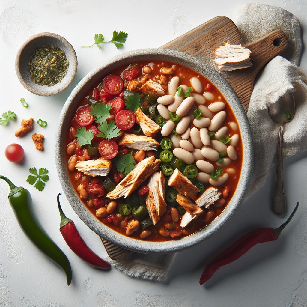 Hearty Tradition: Savory Chicken & White Bean Chili Recipe