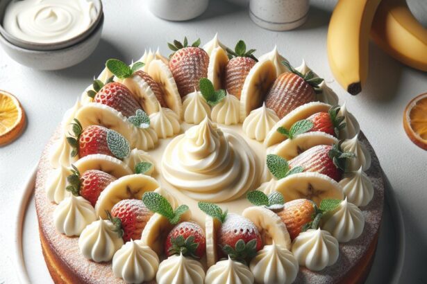 Irresistible Sweet Banana Cake with Cream Cheese Frosting Delight