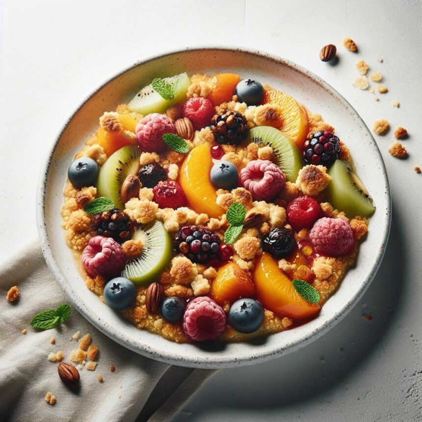 Speedy Sweet Treat: Your Guide to Quick Baked Fruit Crumble