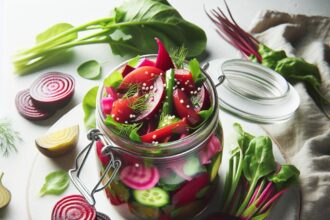 Gourmet Pickled Beet Salad Jars: A Flavorful Pickle Fix