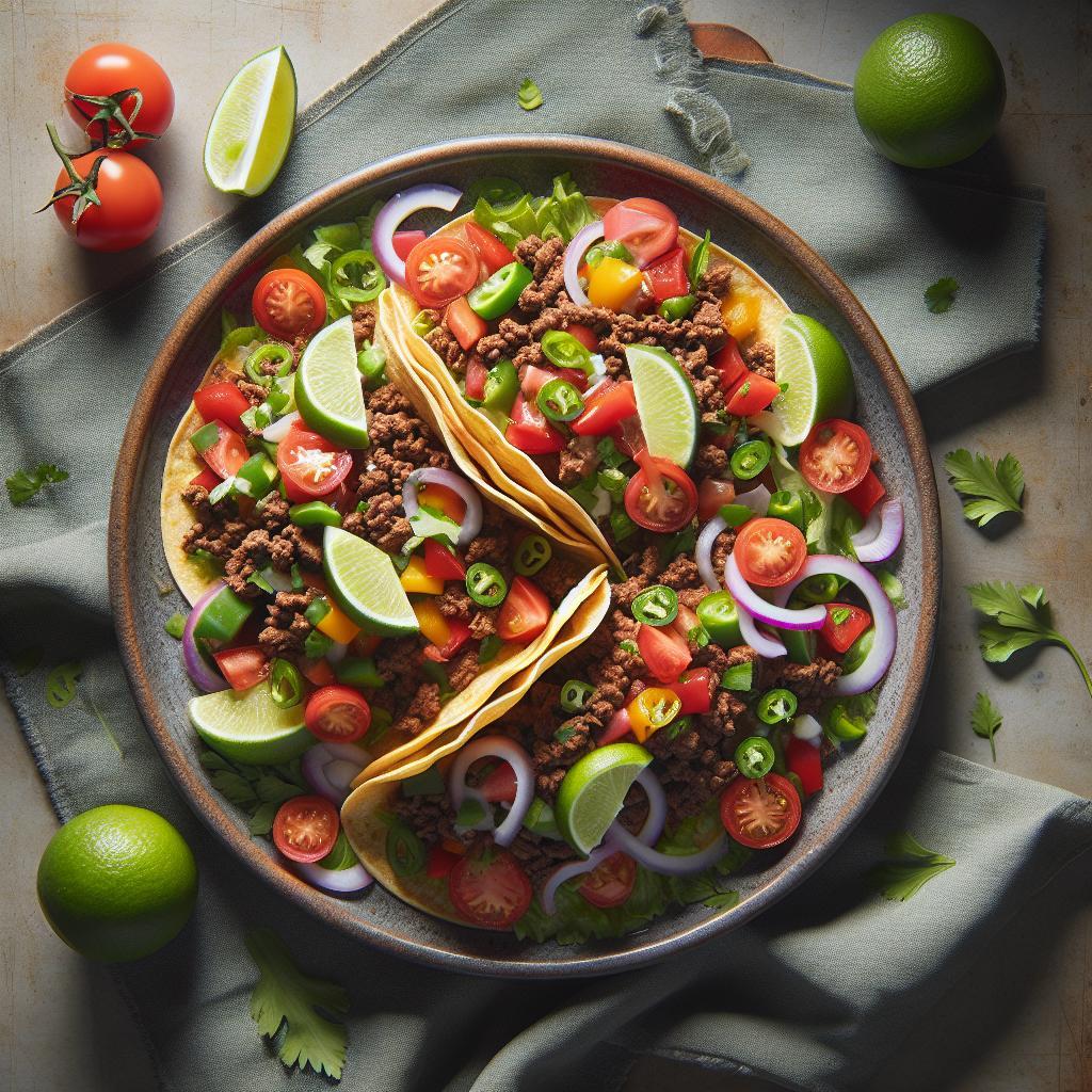 Savory Ground Beef Tostadas: A Flavorful Mexican Classic