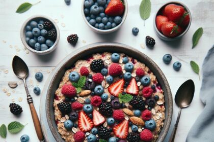 Berry Bliss: Wholesome Baked Oatmeal for a Healthy Start