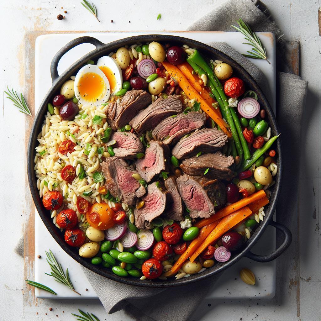 Savor Greek Lamb with Orzo: Flavorful One-Pot Delight
