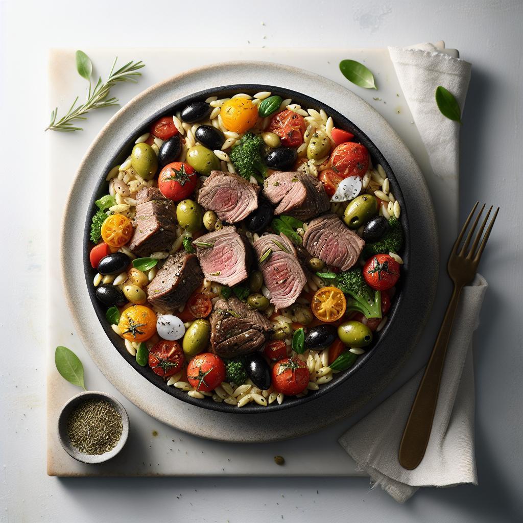 Savor Greek Lamb with Orzo: One-Pot Mediterranean Magic