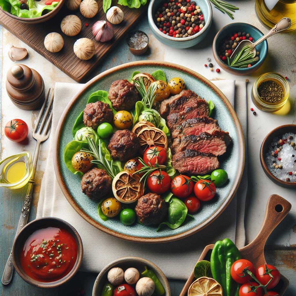 Timeless Savory Bites: Vintage Meatball & Steak Recipes