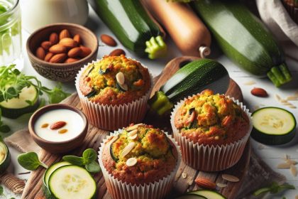Wholesome Zucchini Muffins: Nutritious Bites of Goodness