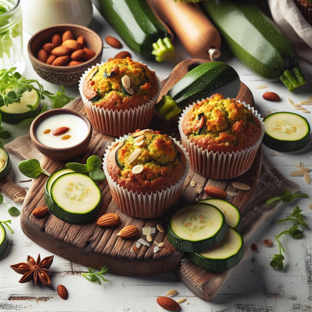 Wholesome Zucchini Muffins: Nutritious Bites of Goodness