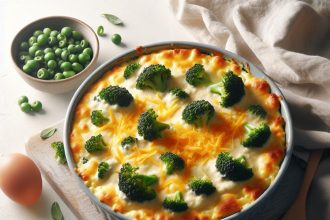 Warm Up with This Cozy Creamy Broccoli Cheddar Casserole