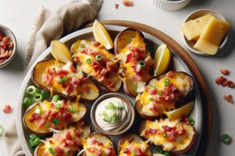 Speedy & Savory: Quick Loaded Potato Skins Recipe Guide