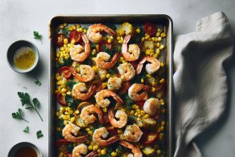 Easy Sheet Pan Shrimp & Corn: Flavorful Weeknight Feast