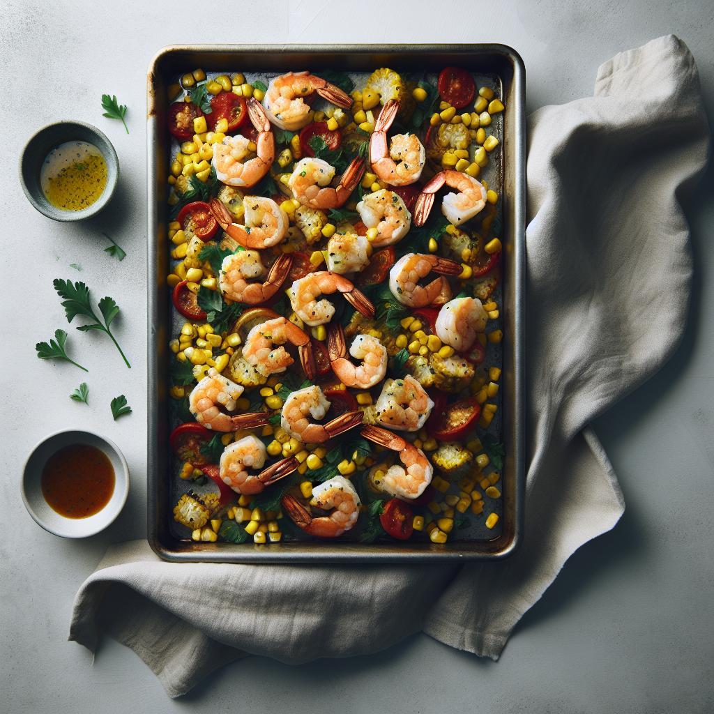 Easy Sheet Pan Shrimp & Corn: Flavorful Weeknight Feast