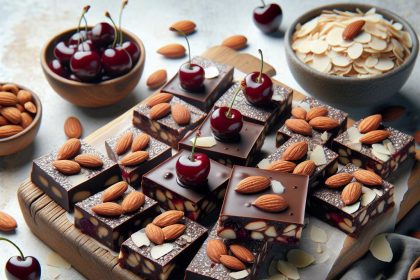 Irresistibly Healthy Chocolate Cherry Almond Bars Recipe