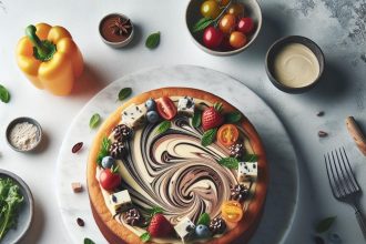 Swirl into Delight: Quick Marble Cake Recipe Unveiled