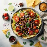 Crispy Savory Beef Tostadas: Easy Ground Beef Delight