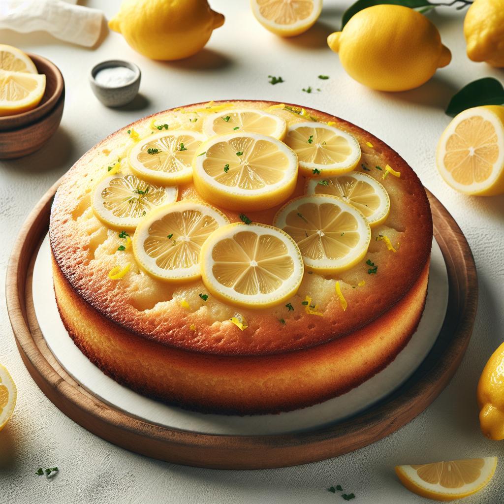 Zesty Delight: How to Make Easy Gluten-Free Lemon Cake