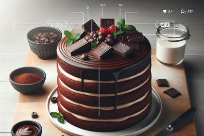 Decadent Triple Chocolate Cake Recipe: A Cocoa Lover’s Dream