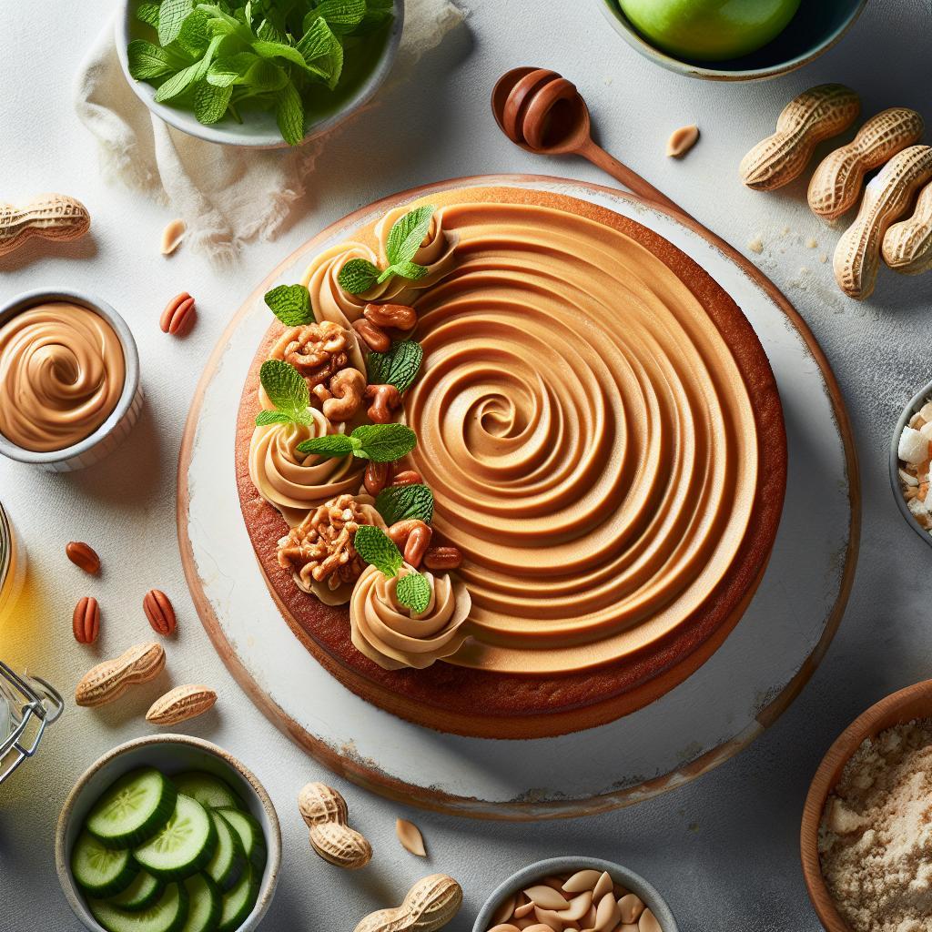 Whirl of Delight: Easy Peanut Butter Swirl Cake Recipe