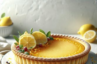 Zesty Delight: The Simple Lemon Chess Pie Recipe Revealed