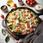 Creamy Chicken Alfredo Skillet: A Compliant Comfort Meal