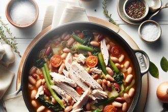 One-Pot Wonder: Easy Skillet Turkey & Bean Soup Recipe