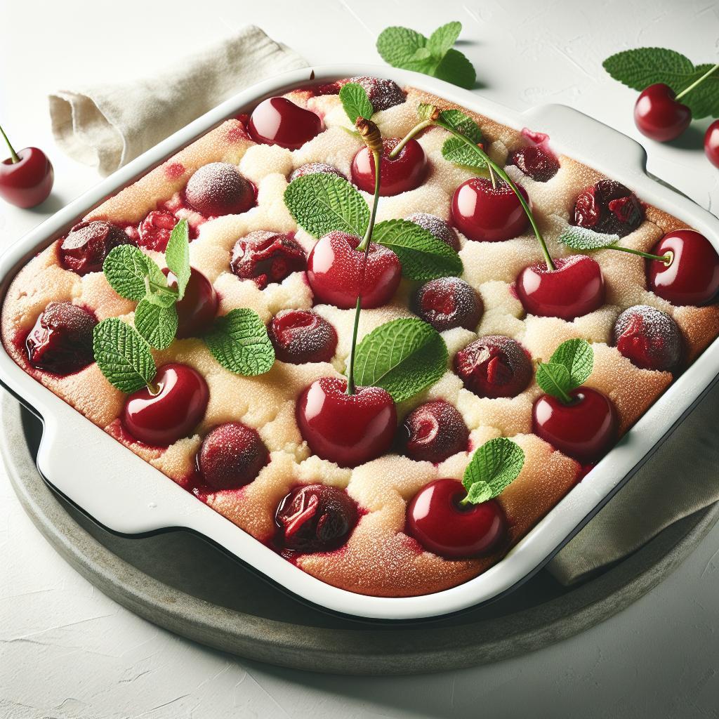 Quick & Easy Cherry Dump Cake: A Sweet No-Bake Delight