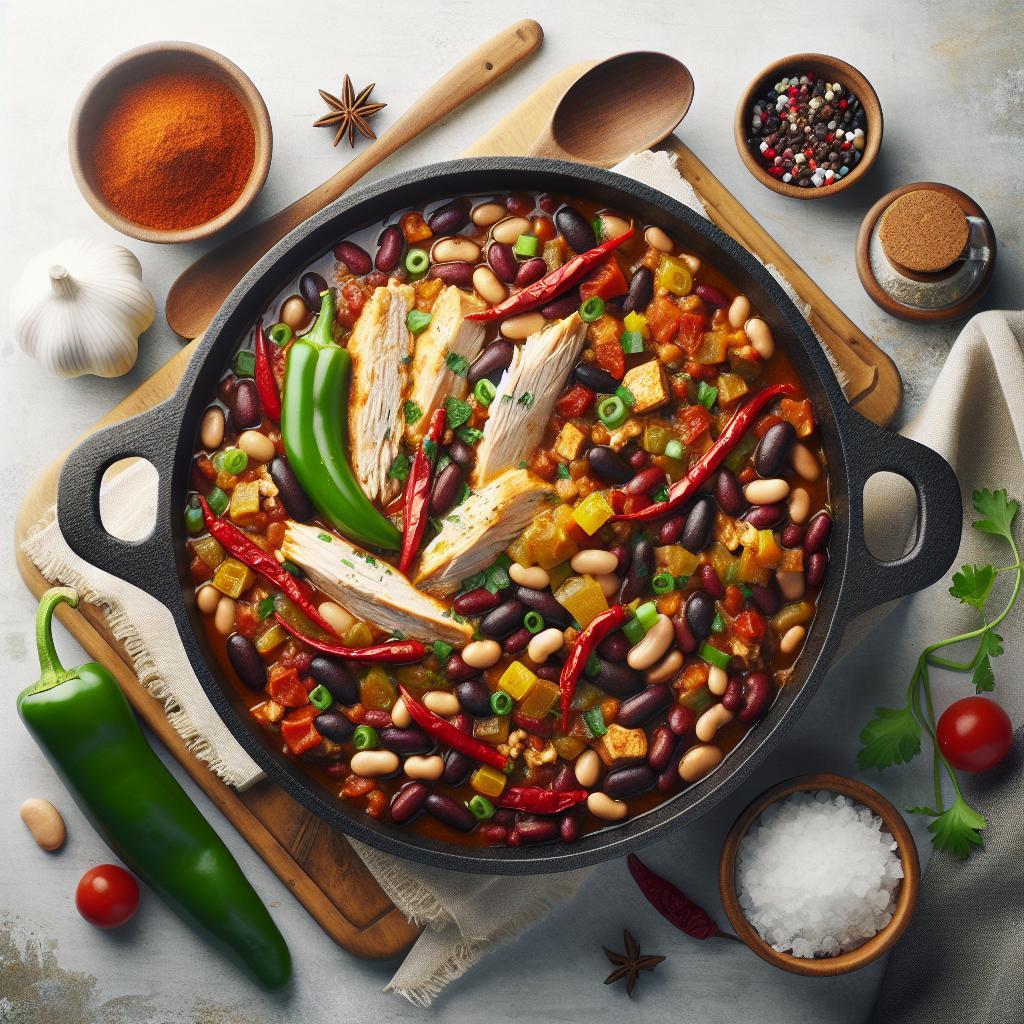 One-Pot Wonder: Easy Skillet Turkey & Bean Chili Recipe