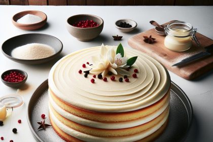 Decadent Delight: Mastering the Simple Vanilla Bean Layer Cake