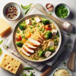 Creamy One-Pot Cheesy Chicken Noodle Soup Recipe Delight