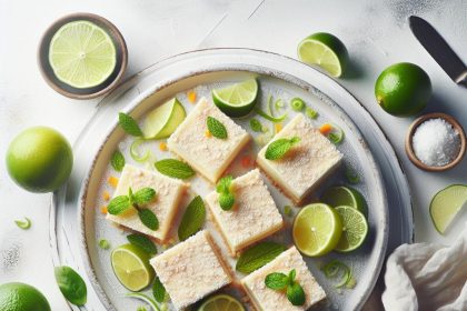 Zesty Bliss: How to Make Simple Key Lime Pie Squares