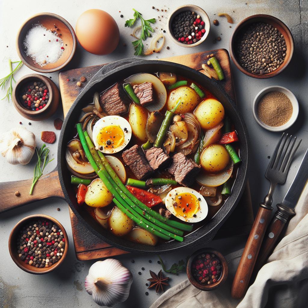 Hearty Skillet Beef and Potato Soup: Simple Comfort Dish