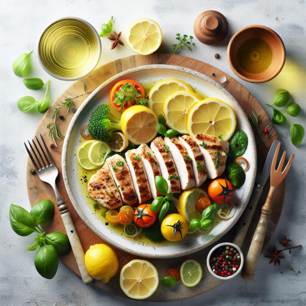 Zesty water-Free Chicken Piccata: A Lemony Twist Recipe