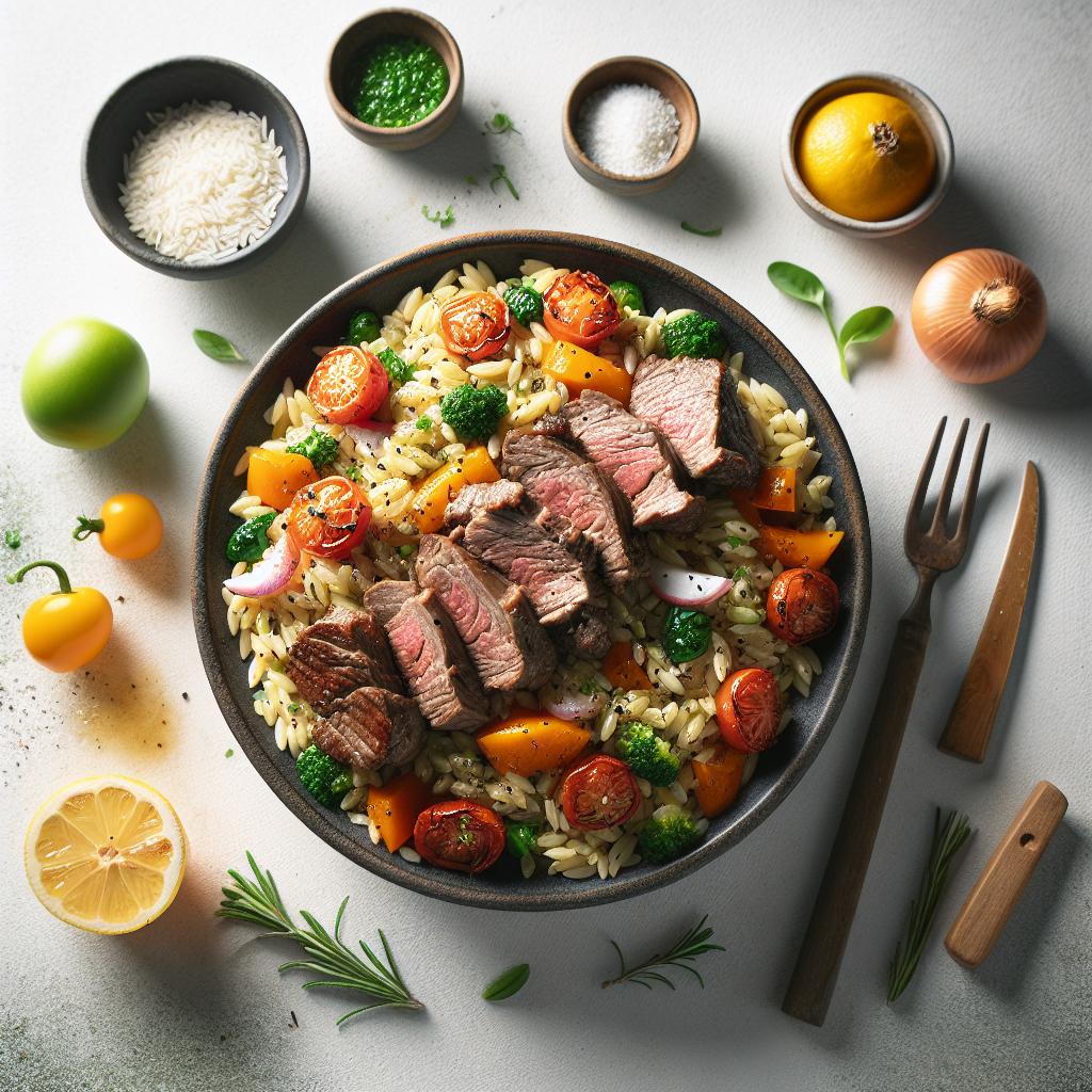 Savor Greek Lamb with Orzo: Flavorful One-Pot Delight