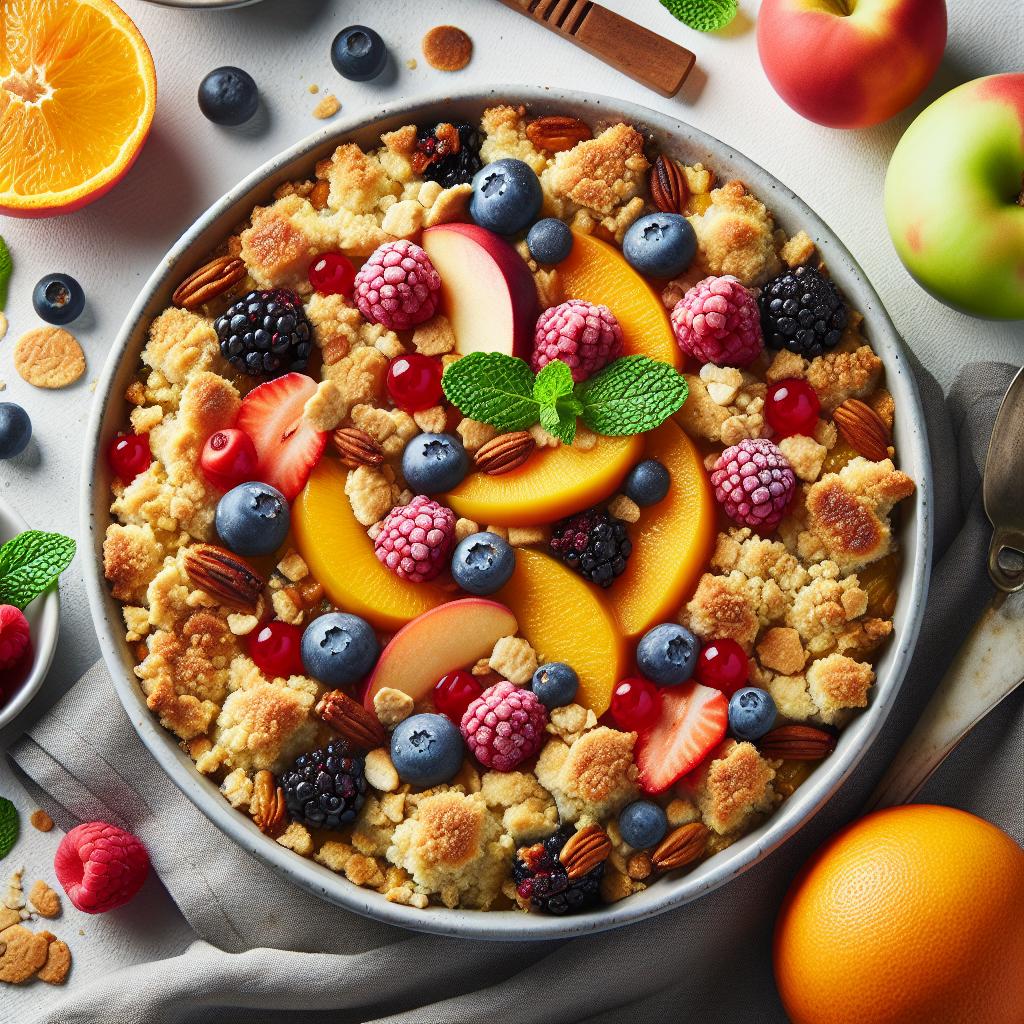 Speedy Sweet Treat: Your Guide to Quick Baked Fruit Crumble