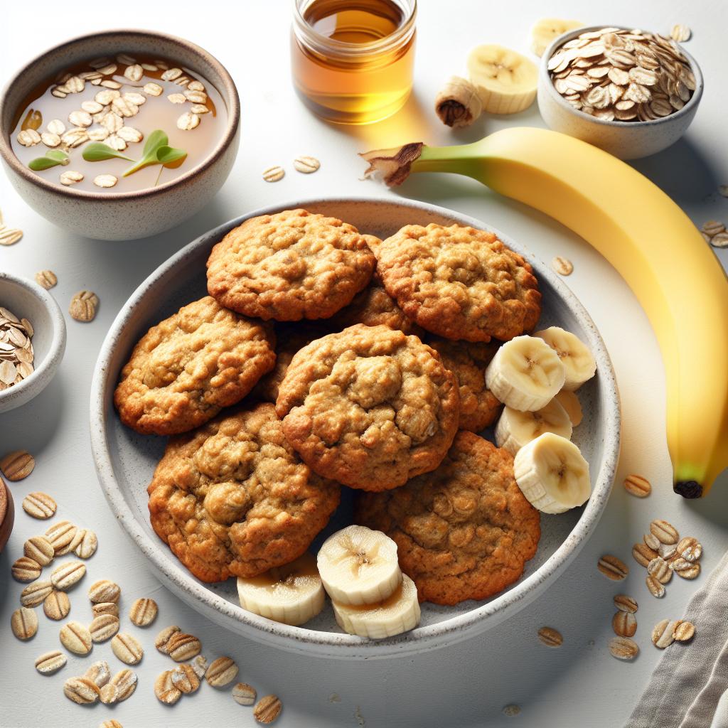 Wholesome Oatmeal Banana Cookies: A Nutritious Treat