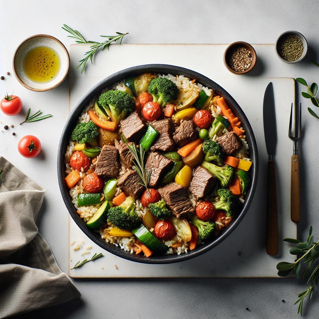 Quick & Savory: Speedy Beef and Rice Casserole Recipe