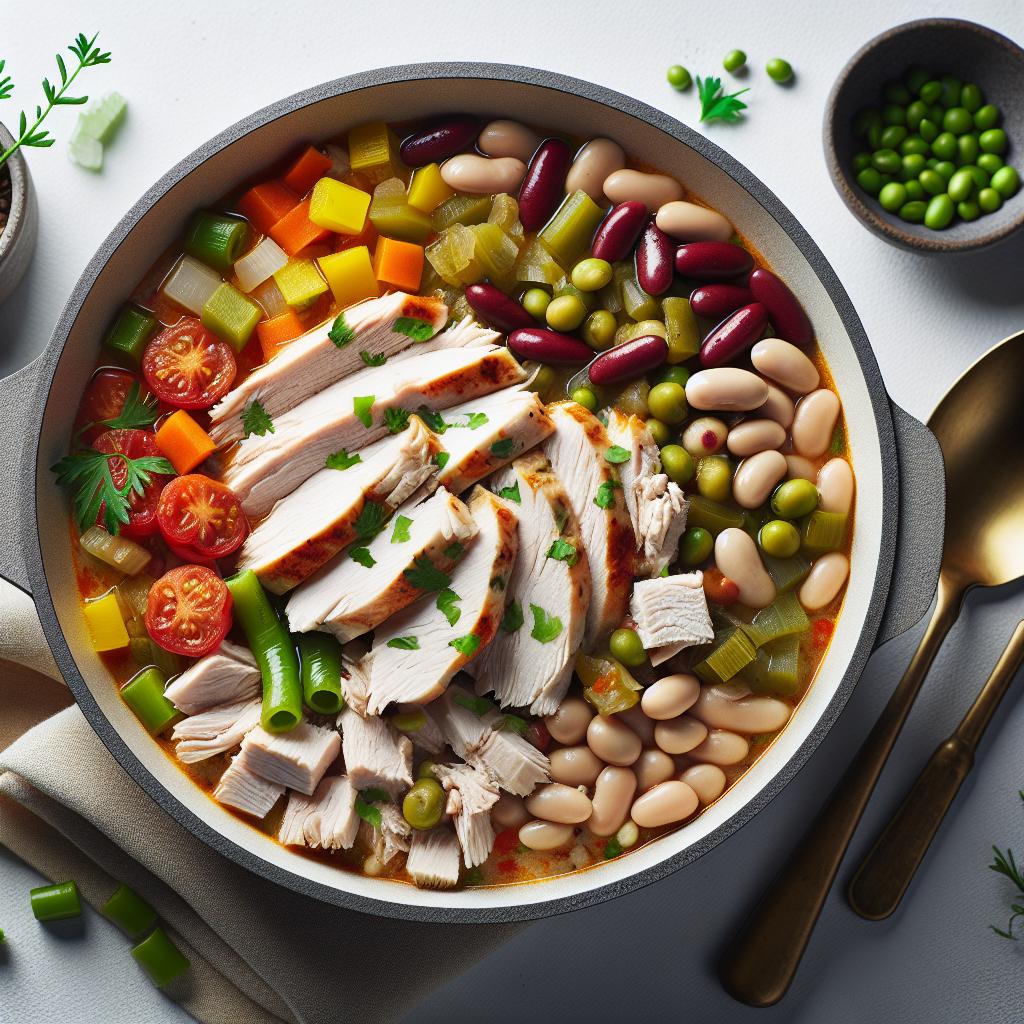 One-Pot Wonder: Easy Skillet Turkey & Bean Soup Recipe