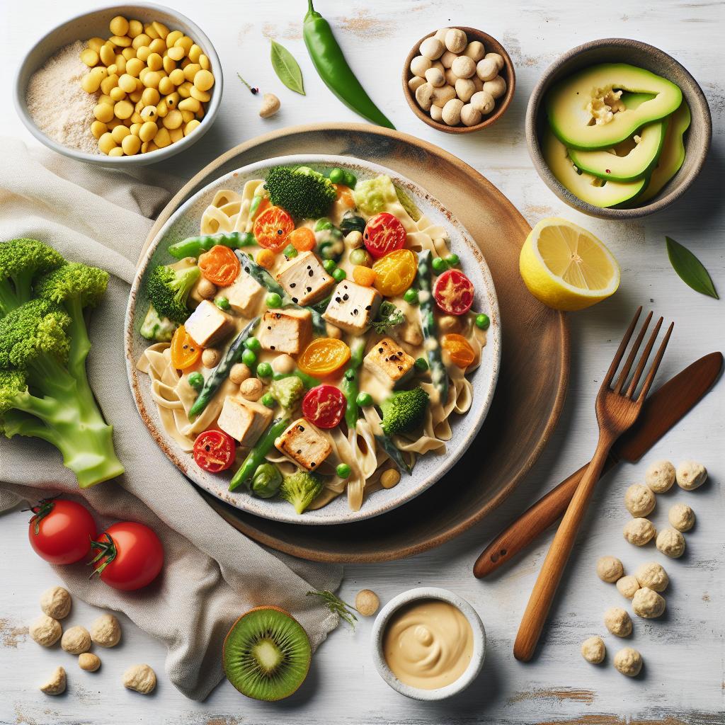 Skillet Creamy Chicken Alfredo: Delicious Vegan Swap Tips