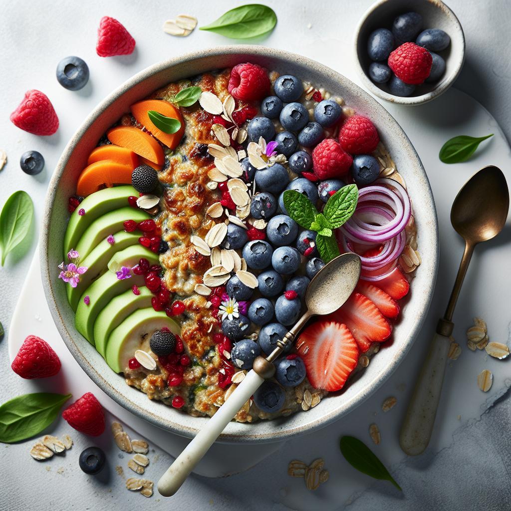 Berry Bliss: Wholesome Baked Oatmeal for a Healthy Start