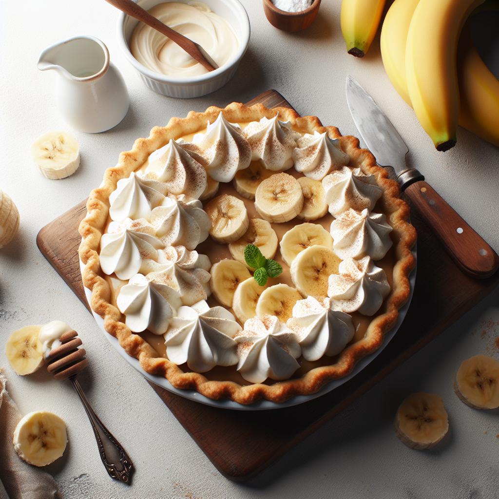 The Timeless Delight: Crafting Classic Banana Cream Pie