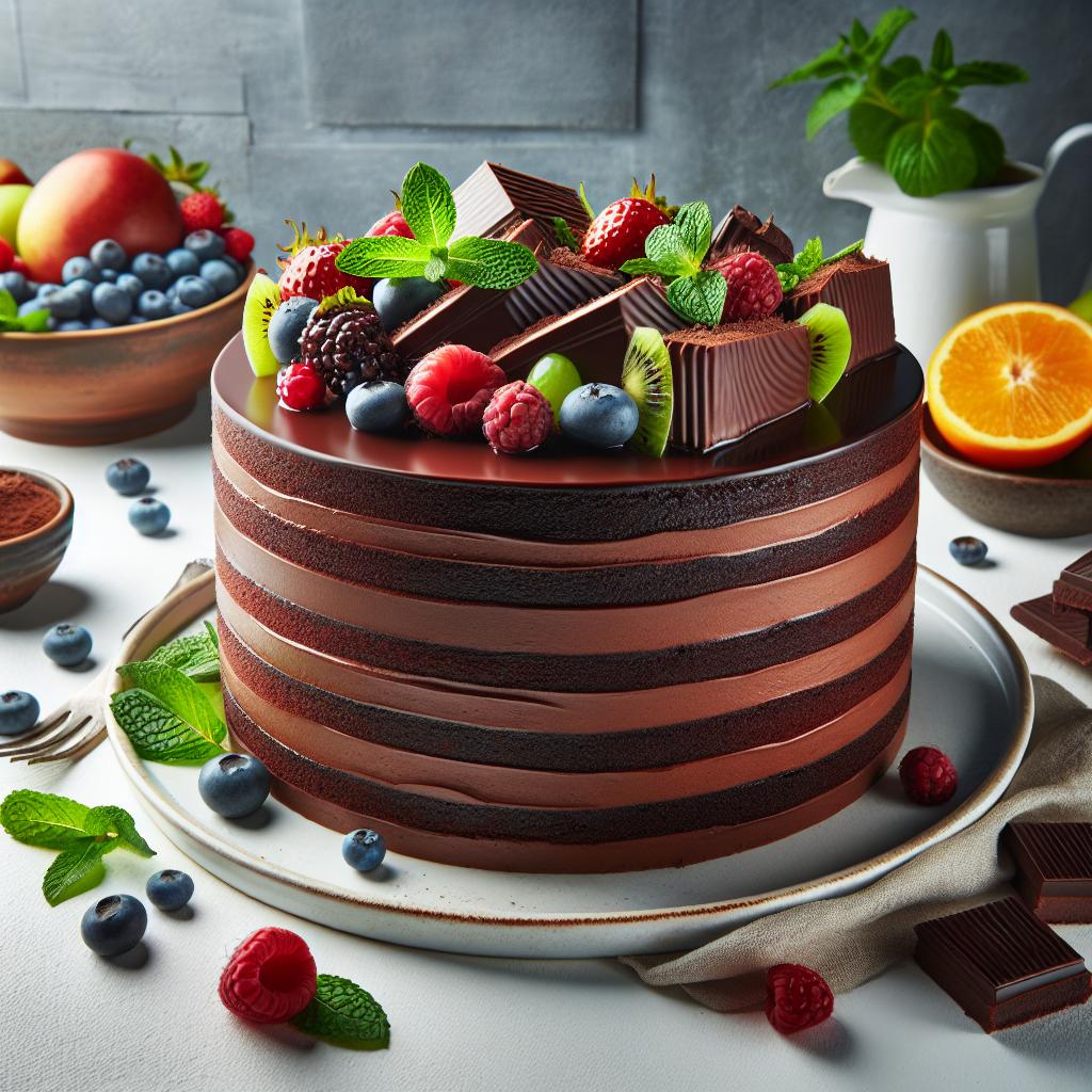 Decadent Delight: The Ultimate Rich Chocolate Fudge Cake