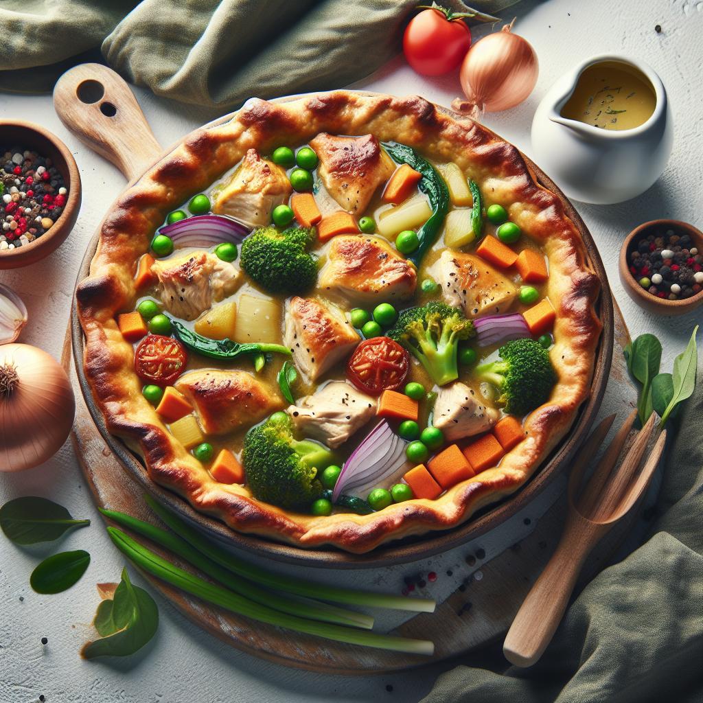 Hearty Homestyle Chicken Pot Pie: Ree's Classic Comfort Recipe