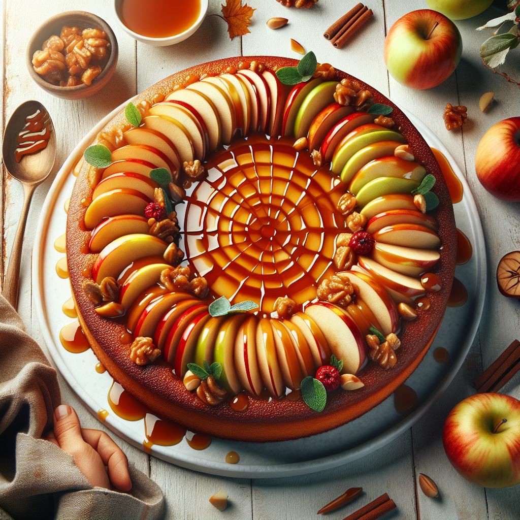 Decadent Caramel Apple Cake: A Rich Fall Dessert Delight