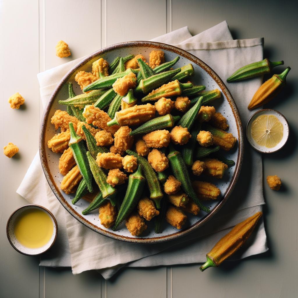 Crisp & Cozy Southern Fried Okra: A Classic Comfort Bite