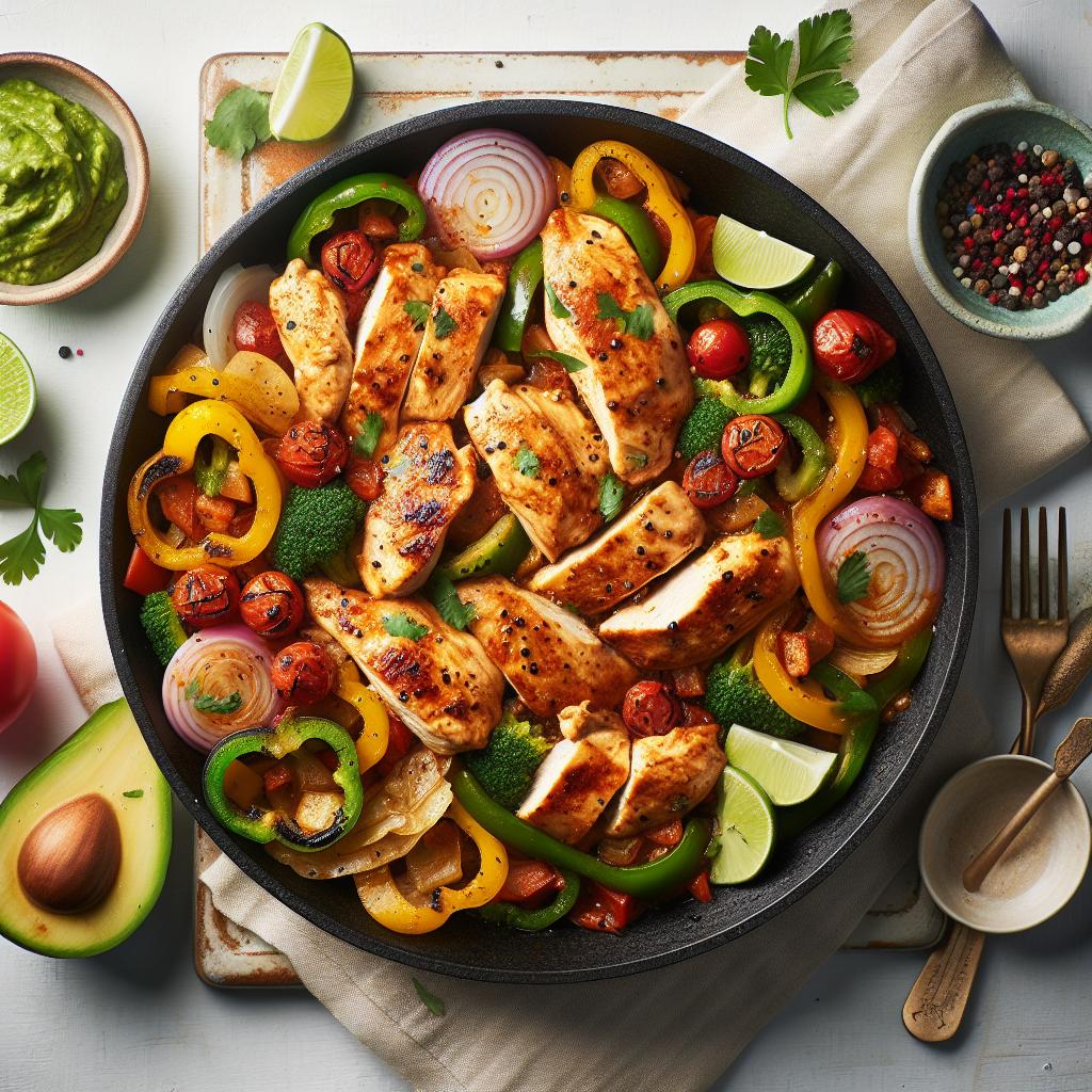 One-Pot Fajita Chicken: Flavorful, Easy, and Quick Meal