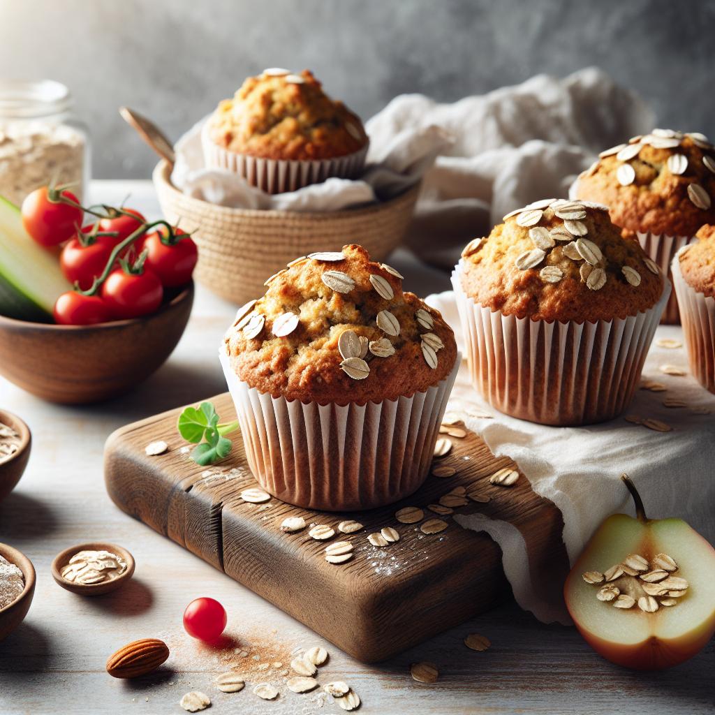 Wholesome Delights: Crafting Traditional Oat Bran Muffins